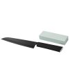 Element chef's knife and whetstone