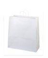 Baltas popierinis maišelis, 240x100x320mm