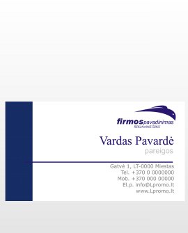 Vizitinės kortelės maketas - Lpromo.Lt reklamos agentūra - čia gyvena  reklamos idėjos!
