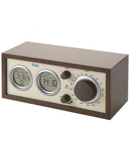 Classic radio with temperature