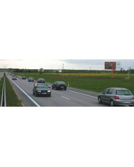 Reklaminis stendas automagistralėje Vilnius-Klaipėda, 112,5m2.