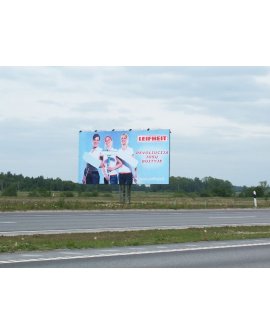 Reklaminis stendas automagistralėje Vilnius-Klaipėda, 200 m2.